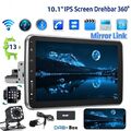 Android 13 Autoradio 1DIN Universal Carplay GPS NAVI FM RDS WIFI BT Kamera DAB+