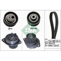 1x Wasserpumpe + Zahnriemensatz Schaeffler INA 530 0055 30 passend für