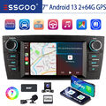 2+64G Android 13 Carplay DAB+ Autoradio Für BMW 3ER E90 E91 E92 E93GPS NAVI KAM