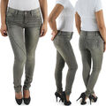 Damen Röhrenjeans Skinny Hüftjeans Slim Fit Röhren Jeans Hose Stretchjeans