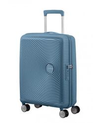 Trolley AMERICAN TOURISTER soundbox Spinner 55/20 Tsa Exp Stone Blue Klein Sc