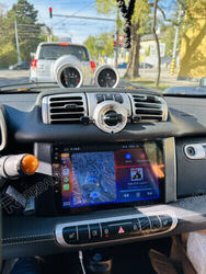 Für Mercedes Benz Smart 451 2010-2015 Android 13 Autoradio GPS Navi Carplay WIFI