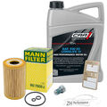 MANN-FILTER + 5W-30 Longlife 5L A1 A3 SEAT SKODA VW GOLF 6 TOURAN 1.6 2.0 TDI