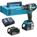 Makita Ddf484rtj Akku-bohrschrauber-set 18,0 V, Mit 2 Akkus (0088381826433)