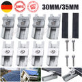 Alu Solarprofil Solarmodul PV Halterung Ziegeldach Befestigungssystem Montageset