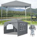 3x3m Pavillon Festzelt Picknicks Partyzelt Wasserdicht Gartenpavillon UV-Schutz