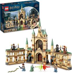 LEGO 76415 Harry Potter Der Kampf um Hogwarts, Schloss Spielzeug zum Bauen