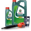 6 L LITER CASTROL MAGNATEC STOP-START 5W-30 A3/B4 MOTOR-ÖL MOTOREN-ÖL 50045401