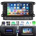 64G Android 13 Carplay Autoradio GPS NAVI Für VW GOLF 5 6 Touran EOS Tiguan Polo