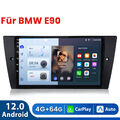 Android12 Autoradio GPS WIFI NAVI Für BMW 3 Serie E90 E91 E92 E93 4+64G Carplay