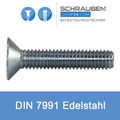 Senkkopfschrauben Edelstahl A2 DIN 7991 ISO 10642 M3 M4 M5 M6 M8 M10 M12 M16 