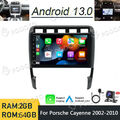 Android 13 Autoradio Für Porsche Cayenne 9PA 2002-2010 GPS NAVI CarPlay 64GB