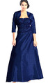 DAMEN KLEID ABENDKLEID BALLKLEID ABIKLEID BRAUTJUNGFER DUNKELBLAU Gr.34 NEU €299