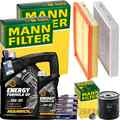 MANN INSPEKTIONSPAKET+5L MANNOL 5W-30 MOTORÖL passend für OPEL MERIVA A 1.6+1.8