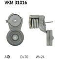 Spannrolle Keilrippenriemen SKF VKM 31016 für Skoda VW Seat Octavia I Golf IV