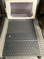 Samsung Book Cover Keyboard Slim für 12,4 Zoll Galaxy Tab S9 FE+ - Schwarz