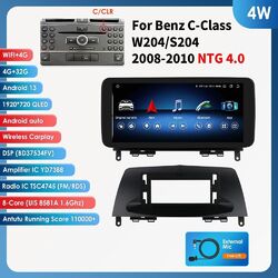 10.25" Android 13 Carplay 8-Kern Autoradio Für Mercedes Benz C Klasse W204 S204