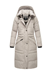 Marikoo Damen Winter Mantel Winterjacke Stepp Jacke gesteppt lang Parker B948