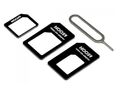 UNIVERSAL HANDY SMARTPHONE KARTENLESER SIM ADAPTER MICRO NANO FÜR IPHONE HTC Z7