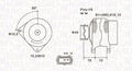 Lichtmaschine mit Riemenscheibe 063731591010 MAGNETI MARELLI für BMW 3 3 Touring