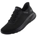 Skechers Slip-ins Bobs Squad Chaos Herren Sneaker Slipper Schwarz 118300-Bbk