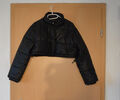 Coole schwarze Cropped Puffer Jacke 36 von MISSYEMPIRE