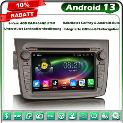 8-Kern Android 14 Autoradio GPS Navi Für Alfa Romeo Mito DAB+DVD CarPlay BT 64GB