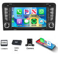 7" Android 13 Autoradio Carplay DAB+ GPS Navi 2+64GB für Audi A3 S3 RS3 8P1 8PA