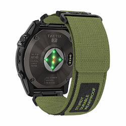 Für Garmin Fenix 7 7X 6 6X Epix Pro 5 5X Plus 3HR Quickfit Nylon Rugged Armband