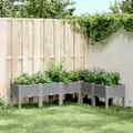 Garten Hochbeet PP mit Beinen Pflanzkasten Blumenbeet Pflanzbeet Gemüsebeet Beet