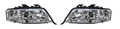 Set Scheinwerfer Xenon links rechts D2S + H7 für Audi A6 1999-2001