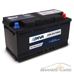 ENVA AGM AUTOBATTERIE STARTERBATTERIE 95Ah 850A 12V Start-Stop wie 92Ah 100Ah SOFORT EINSATZBEREIT-PREIS ENTHÄLT 7,50 € BATTERIEPFAND