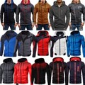 Herren Basic Kapuzenpullover Sweatjacke Pullover Zipper Hoodie Sweatshirt Sport