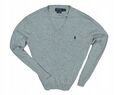 RALPH LAUREN Herren Pullover mit V-Ausschnitt aus Pimabaumwolle M