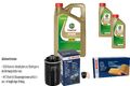 BOSCH Inspektionspaket 7 L Castrol EDGE FST 5W-30 LL für VW Transporter V