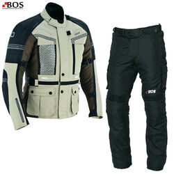 Herren Motorradanzug Biker Motorrad Textil Kombi Motorrad Jacke und hose Sommer