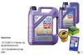 MANN-FILTER Ölfilter 7 L Liqui Moly Leichtlauf High Tech 5W-40 für BMW 5er Gran