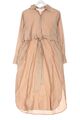 NA-KD Blusenkleid Damen Gr. DE 36 creme Casual-Look