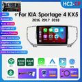 Android 13 Autoradio CarPlay 2+32GB 9" Für KIA SPORTAGE QL 2016-2018 GPS Navi BT