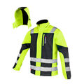 Softshelljacke Softshell Arbeitsjacke Berufsjacke Jacke Neon Gelb Gr. M - XXXL