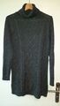 Damen Pullover/Strickkleid "ESMARA" Gr. 44/46 dunkelgrau mit Glitzer faden "Top"