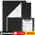 2x Universal Aktiv Kohlefilter Doppel Fettfilter zuschneidbar Dunstabzugshaube
