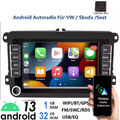 Android 13 Carplay Autoradio GPS NAVI 2Din Für VW Golf 5 6 Passat Touran Polo T5