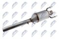 Ruß-/Partikelfilter, Abgasanlage mitte für Mercedes Viano W639