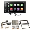 Pioneer AVH-Z3200DAB Carplay Bluetooth Einbauset für Suzuki Grand Vitara JT