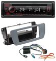 Kenwood MP3 CD USB Bluetooth DAB Autoradio für Seat Ibiza (ab 08) conemaragrau