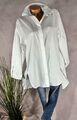 NEU  long BLUSE Hemd VOKUHILA OVERSIZE Italy WEIß 38 40 42