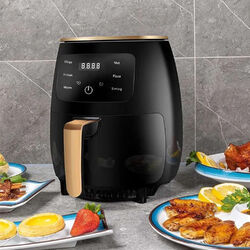 Heißluftfritteuse Heissluft Friteuse 6L Air Fryer Digital Fritteuse Heißluft DHL