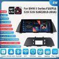 10.25" Carplay Android 13 Autoradio GPS für BMW 5er F10 F11 NBT 2013-2016 BT5.0