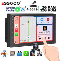 32GB 7 zoll kam+ Android 13 Autoradio Mit GPS Navi WIFI Bluetooth FM MP5 Player
